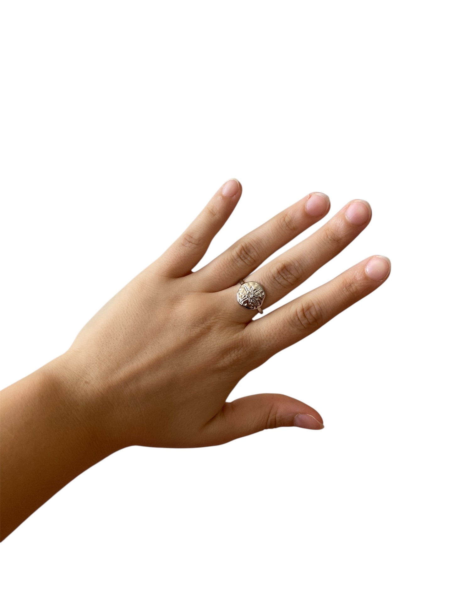 Anillo Estelar en Acero Inoxidable dorado/plata | Salem Bisutería