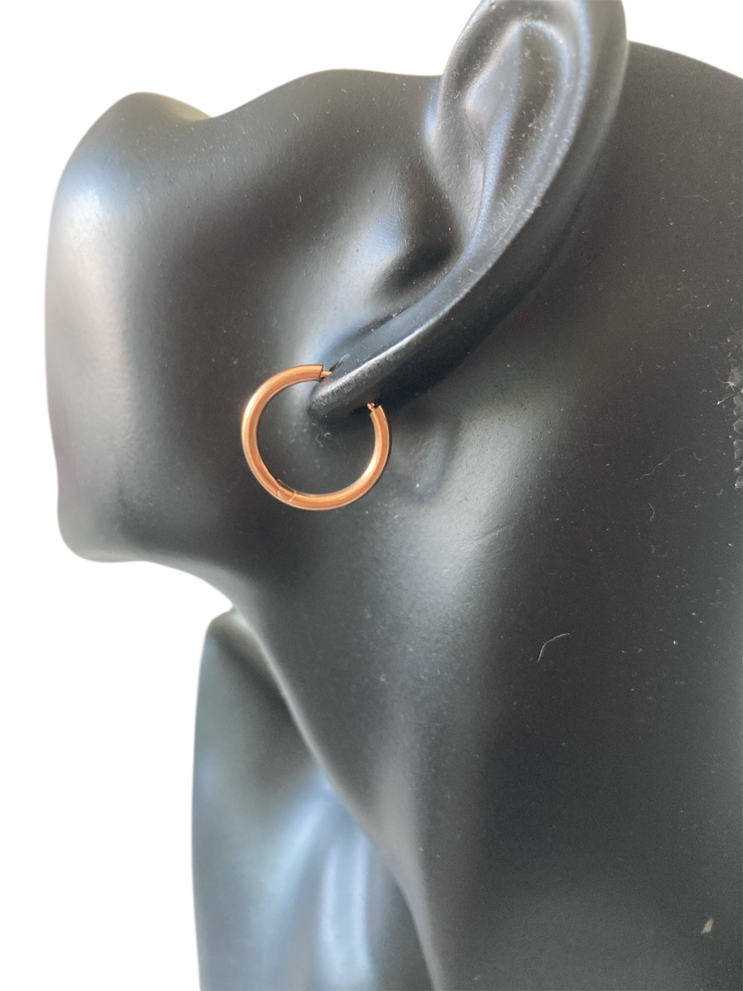 AROS DE ORO ROSA