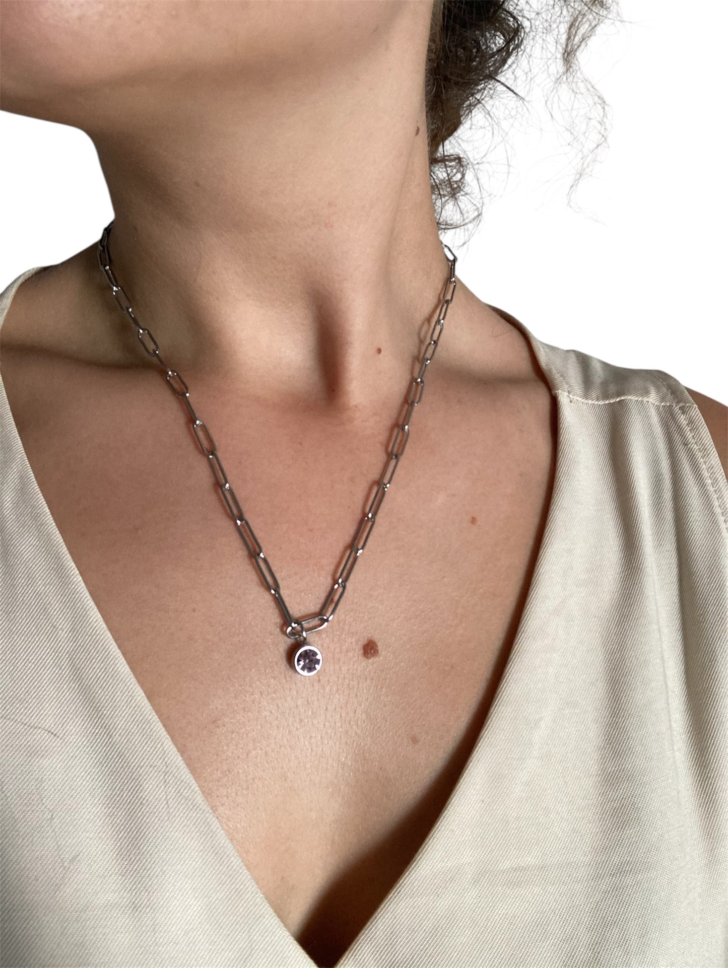 Collar eslabon puesto