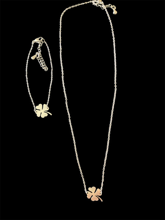Conjunto Trébol Plata