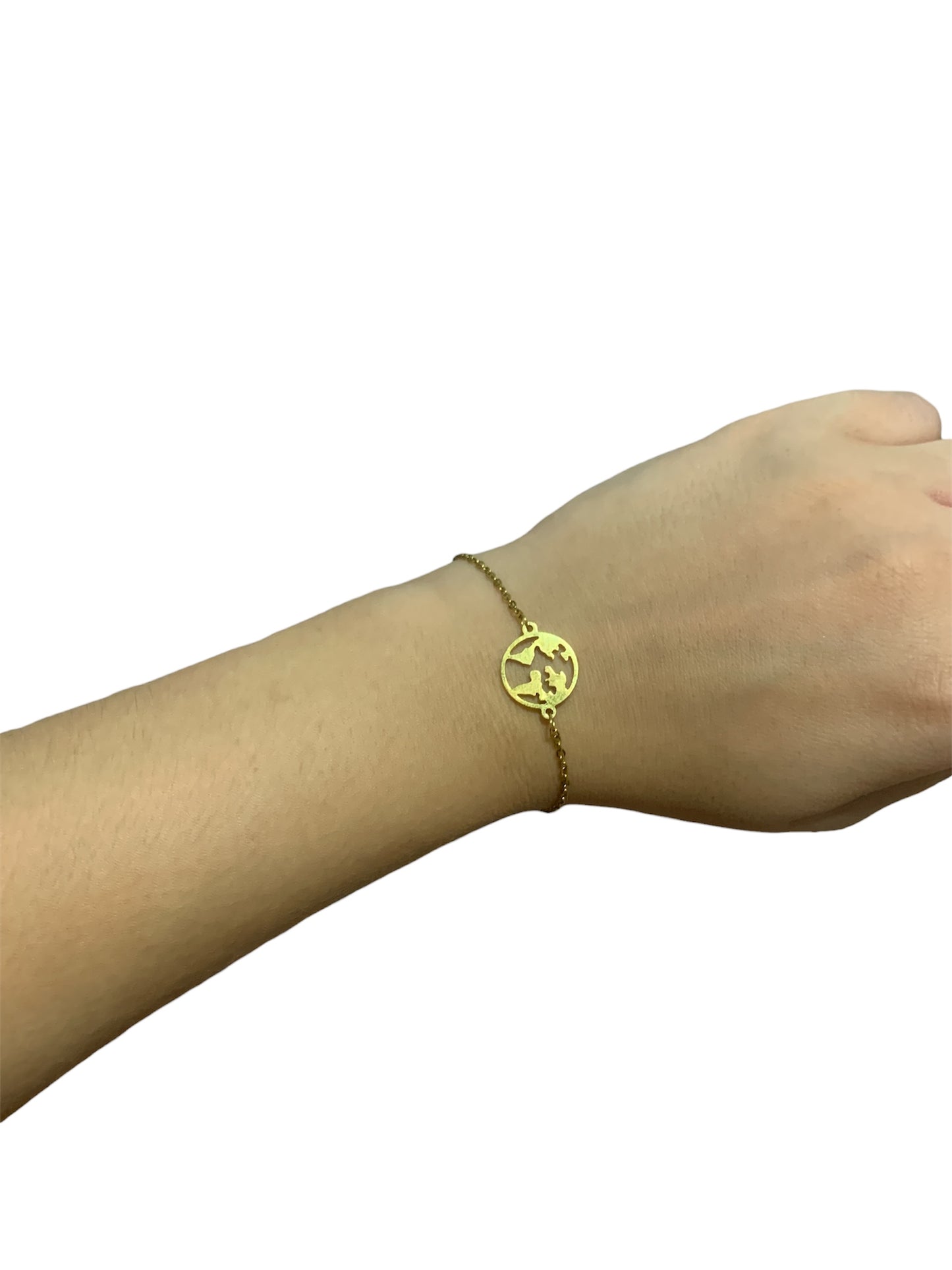 Conjunto World pulsera puesto