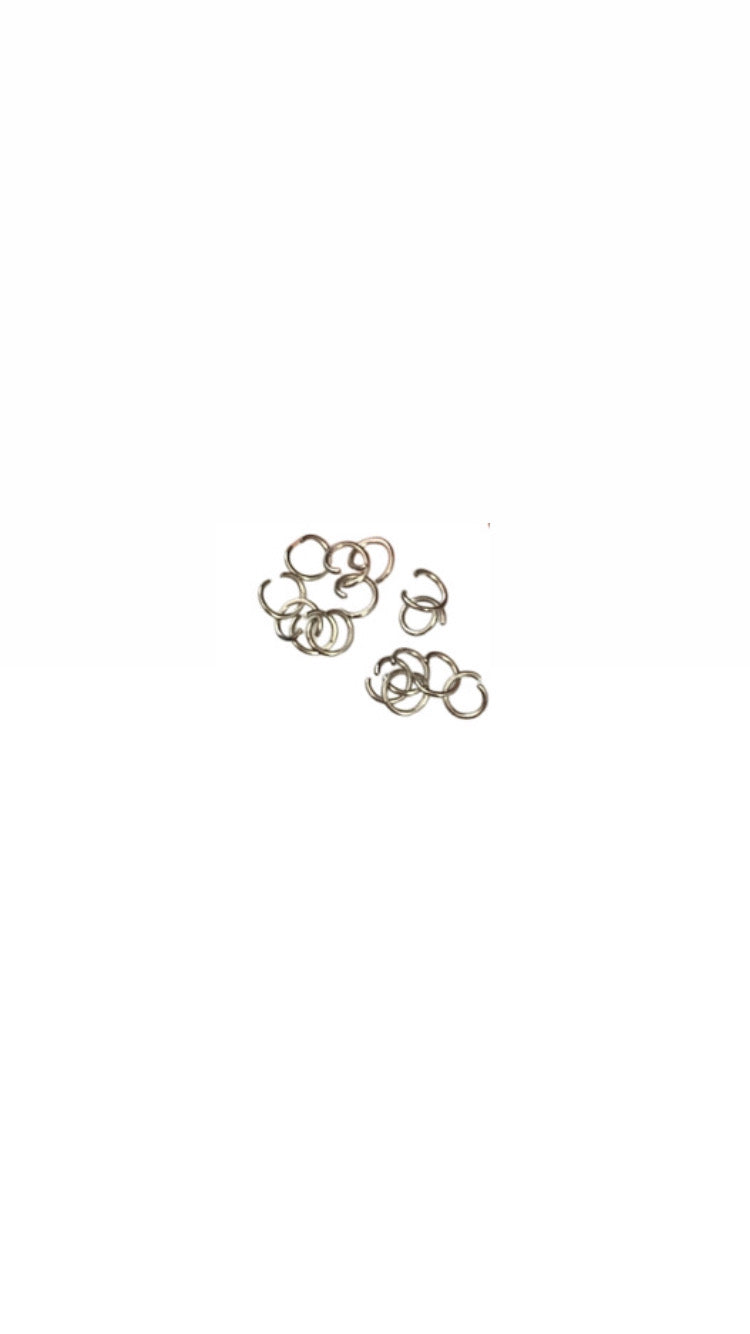 Arillo de Acero Inoxidable 0,3 cm – Abalorio para Joyería y DIY | Salem Bisutería