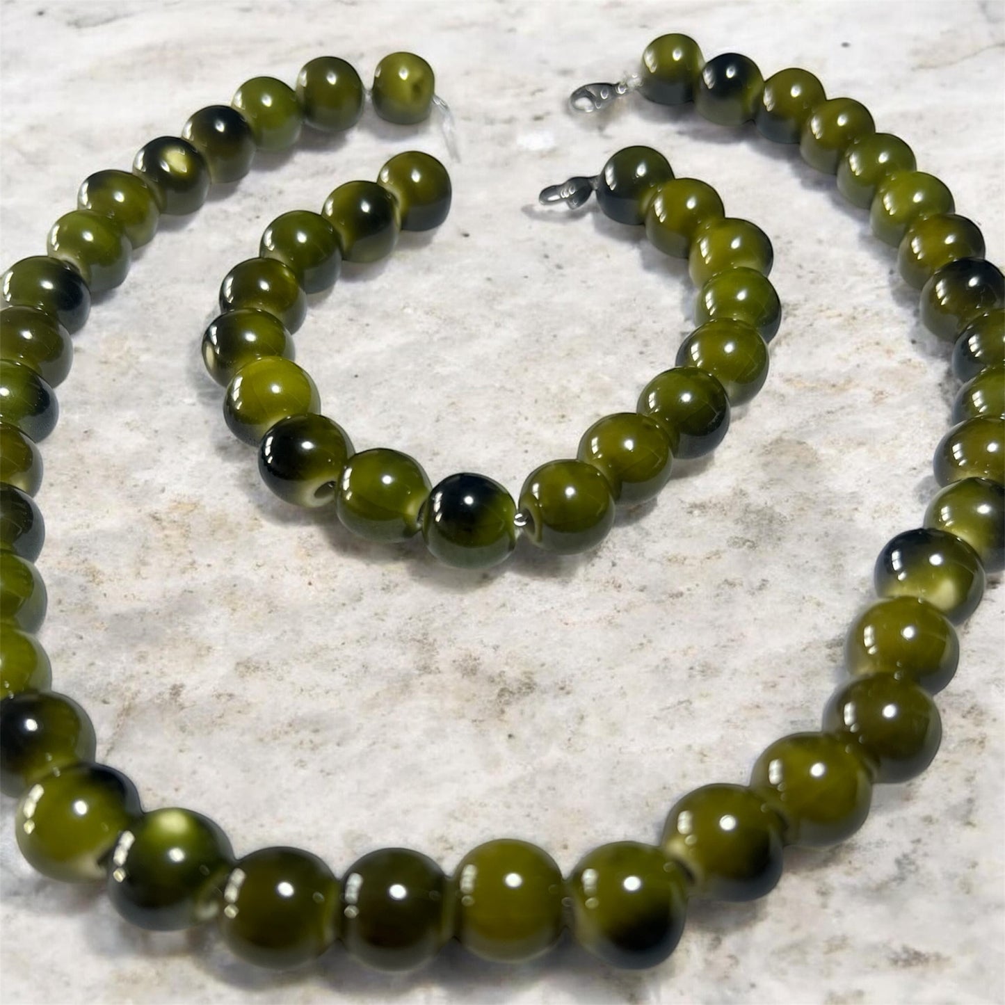 Conjunto Aceitunicas (collar y pulsera) | Fantasía