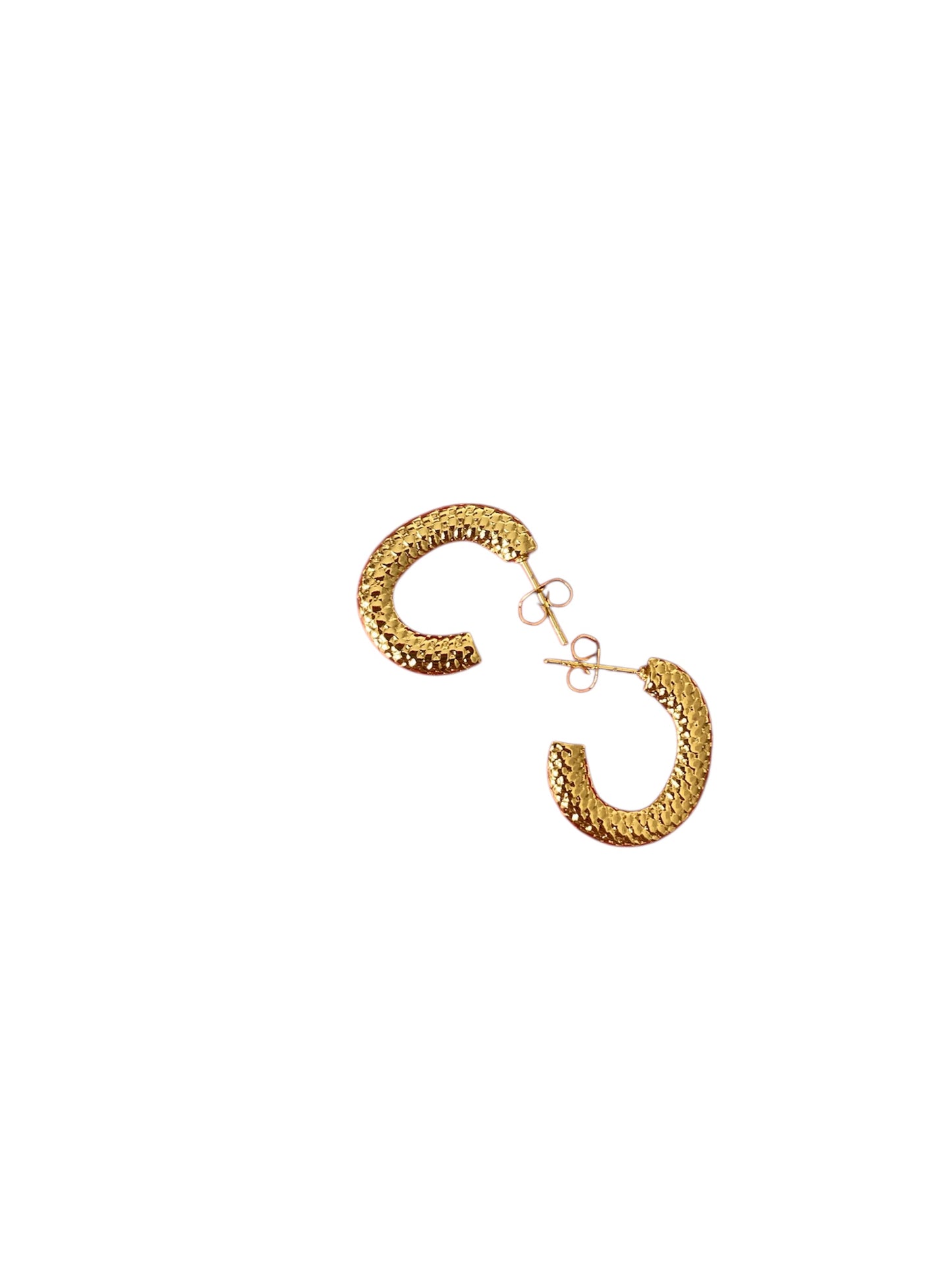 Pendientes Minimalistas de Acero Inoxidable Oro | Estilo Chic y Moderno