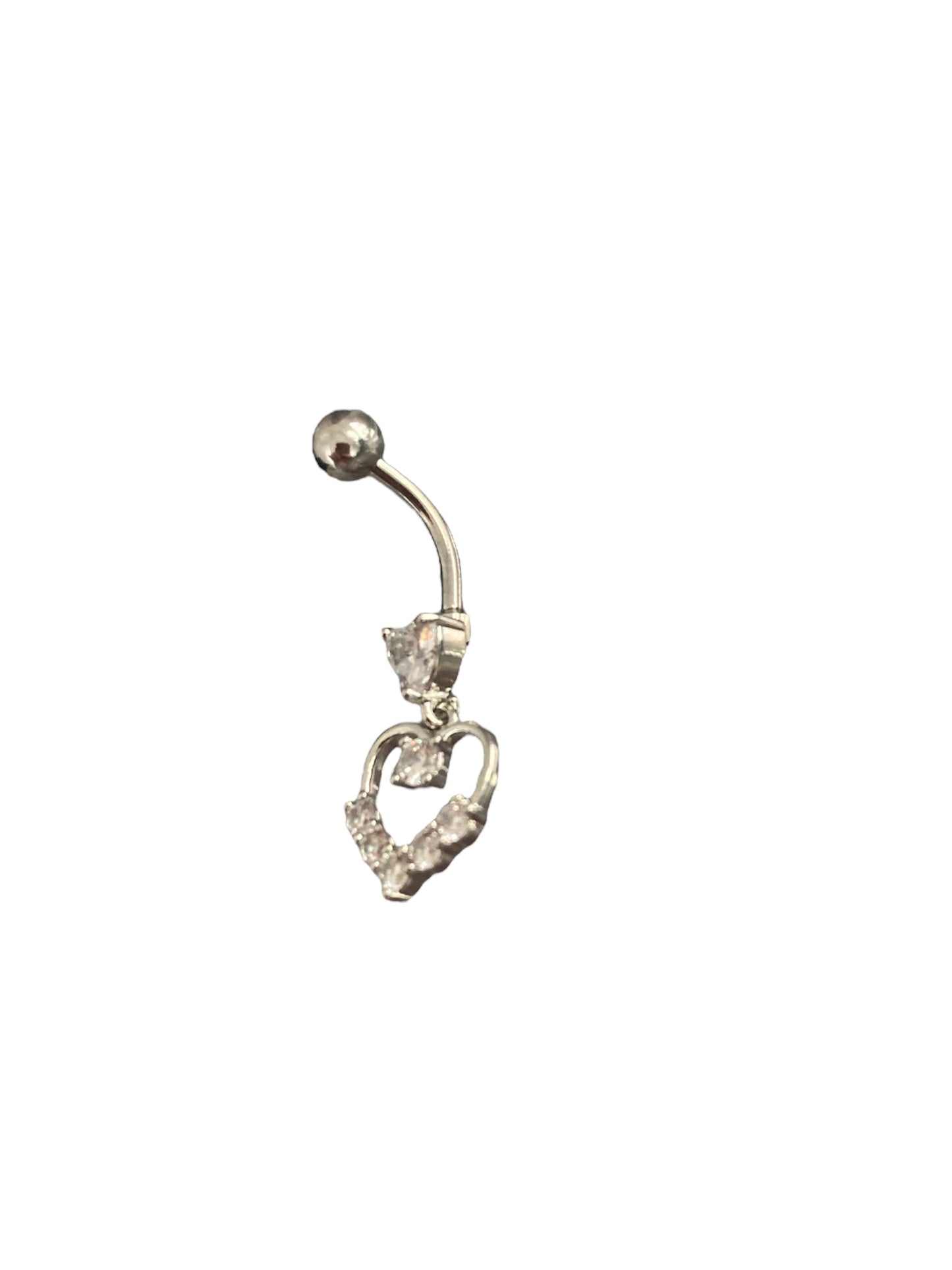 Piercing de ombligo corazón