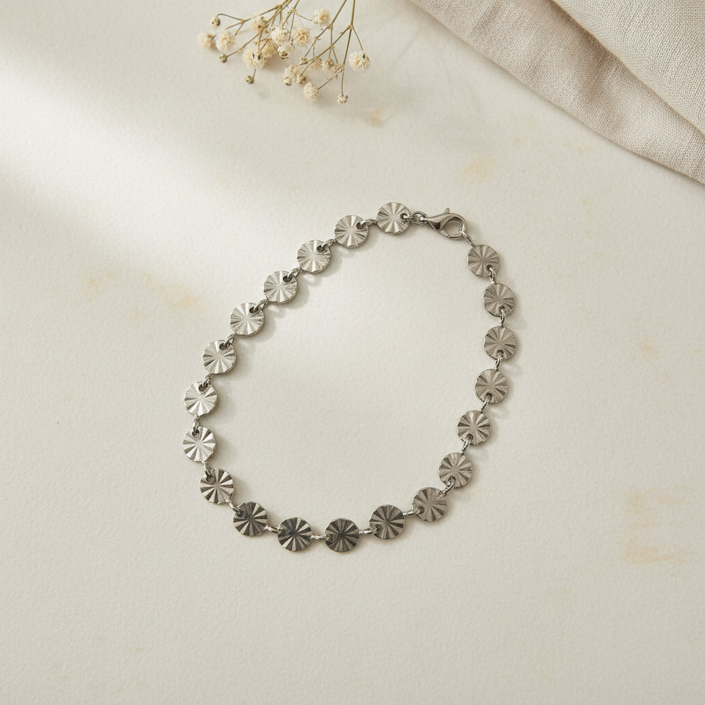 Pulsera Sopra Primavera con cuentas de piedra semipreciosa y acero inoxidable Salem Bisutería