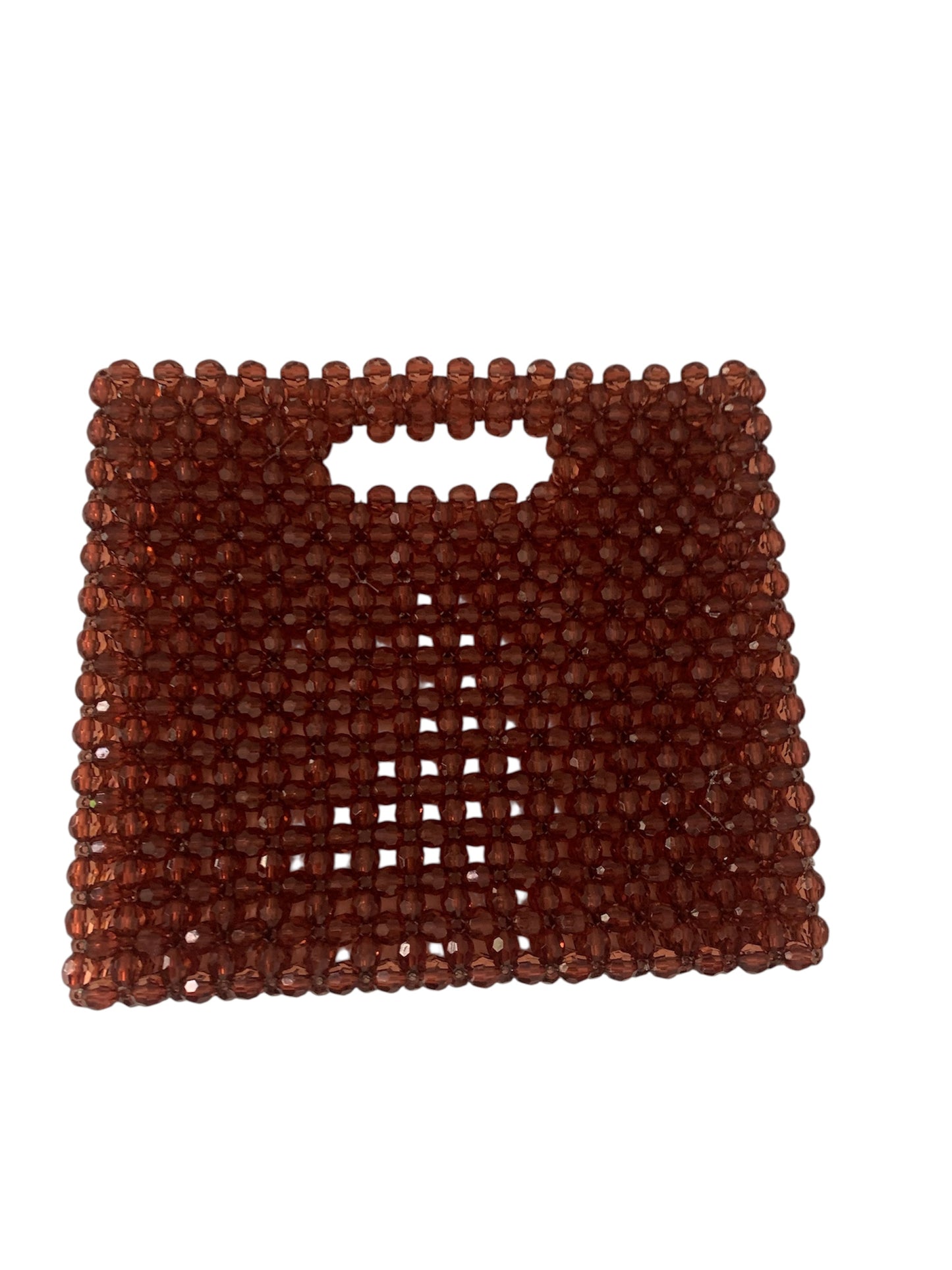 bolso de cuentas café cerca