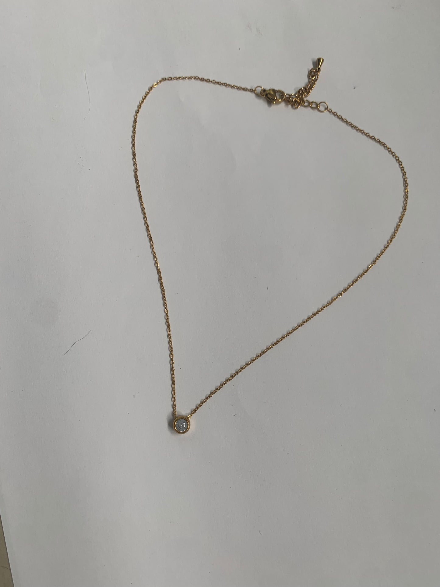 collar transparente alejado