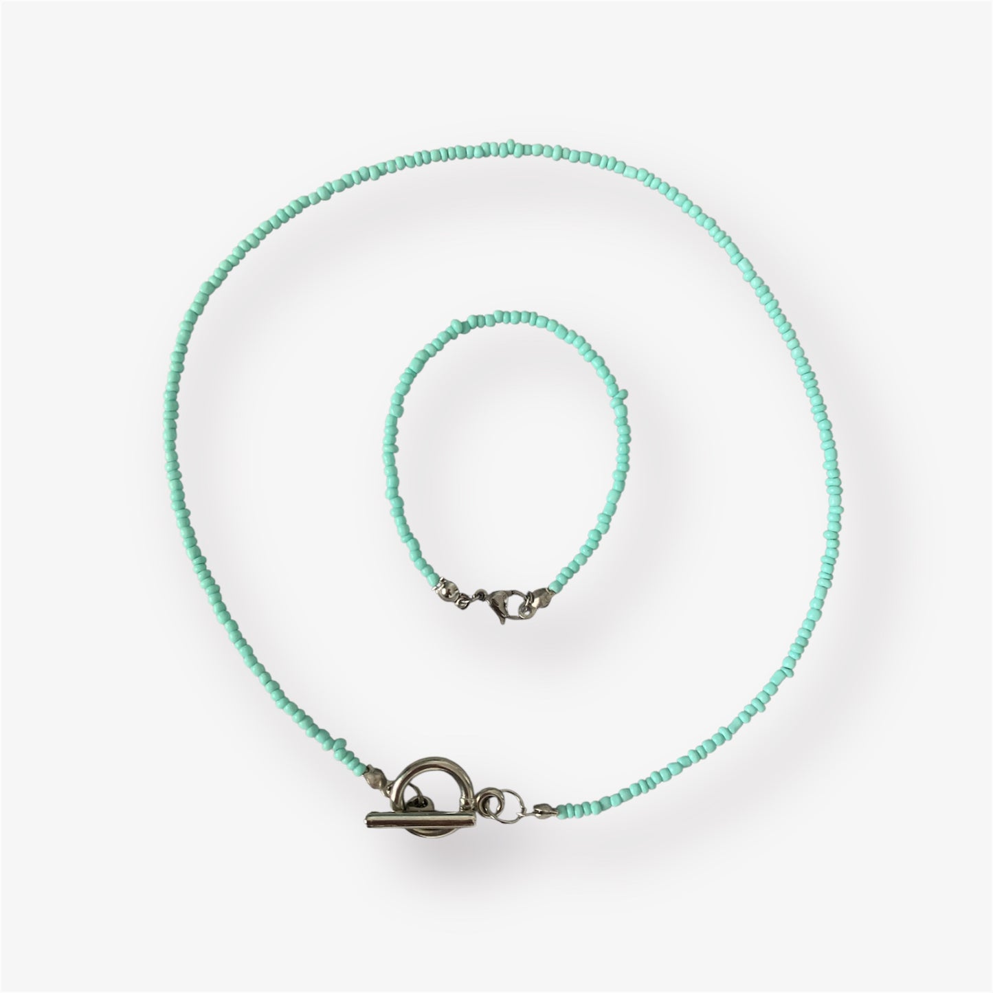 conjunto de cuentas de cristal