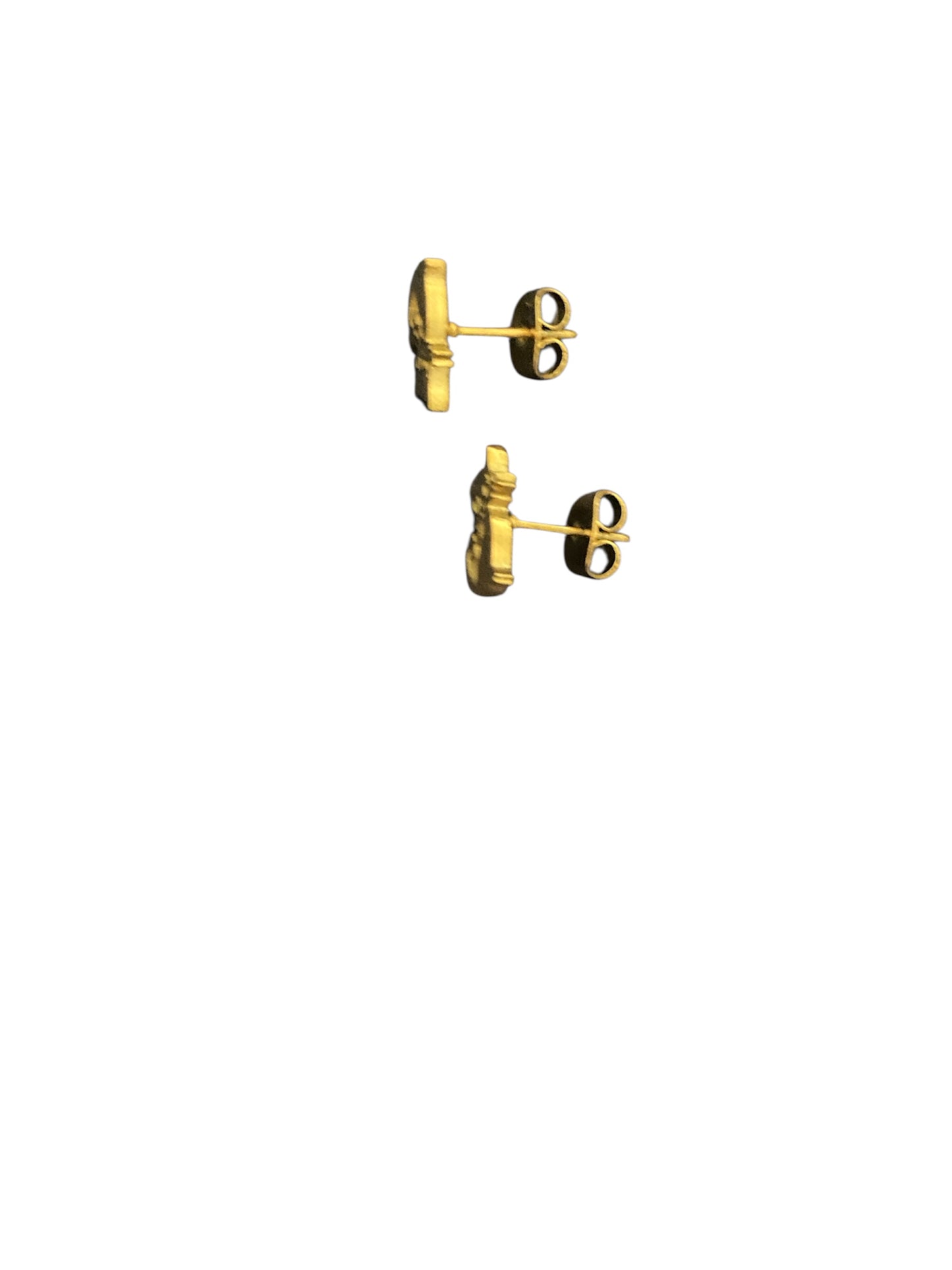 pendientes salem oro de lado