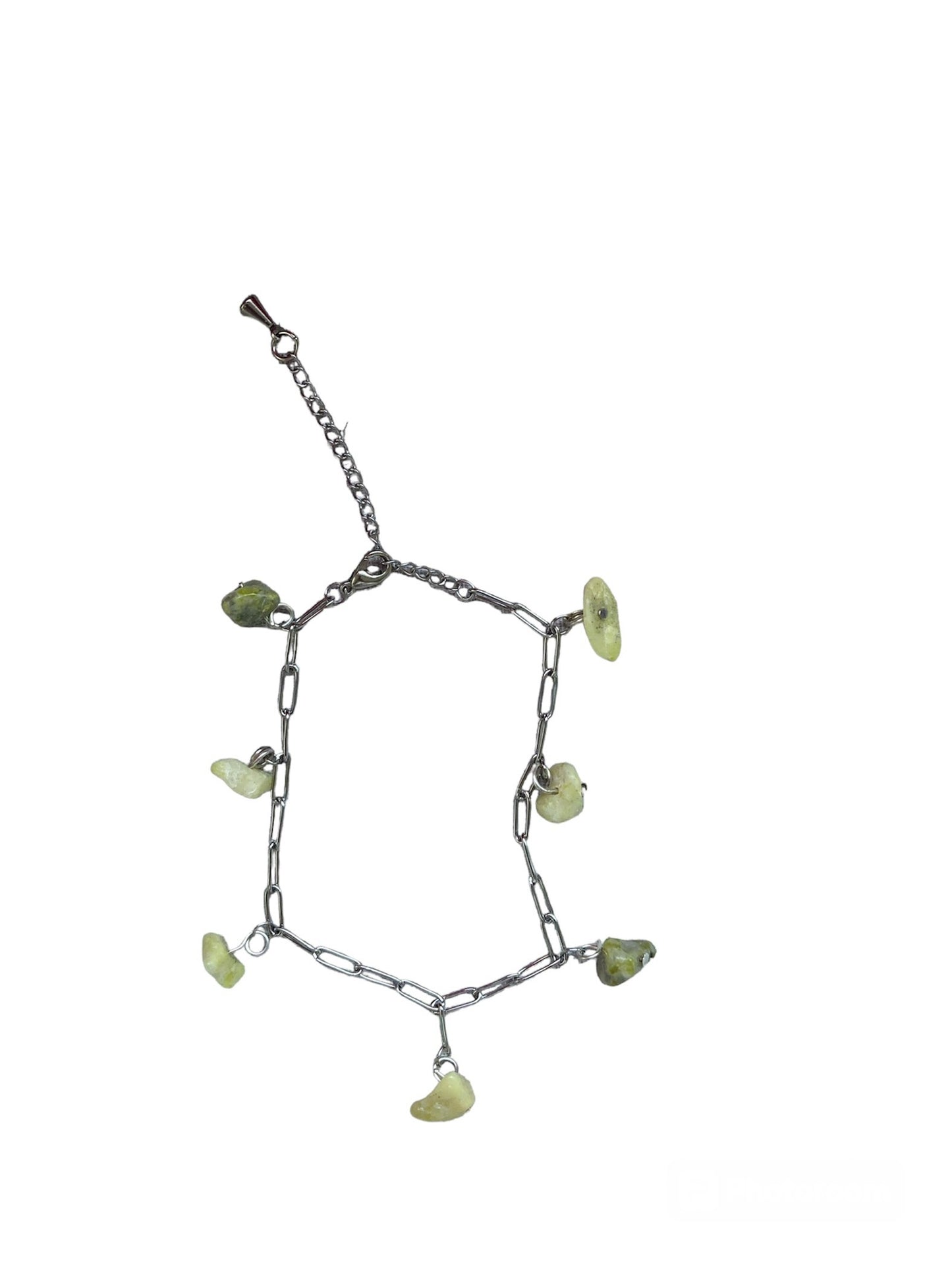 Tobilleras de ámbar natural joya corporal artesanal Salem Bisutería