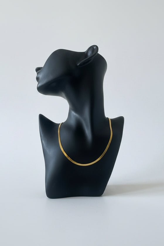 Collar Cleopatra de cadena Serpiente | Estilo Egipcio | Salem Bisutería