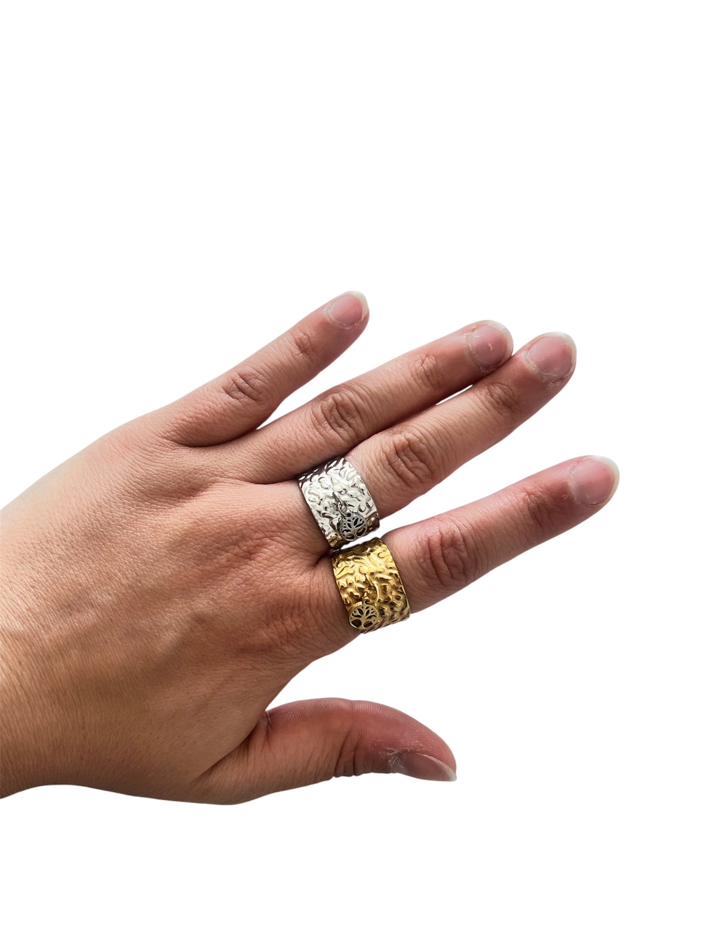 Anillo Árbol de la Vida | Acero Inoxidable Artesanal | Salem Bisutería