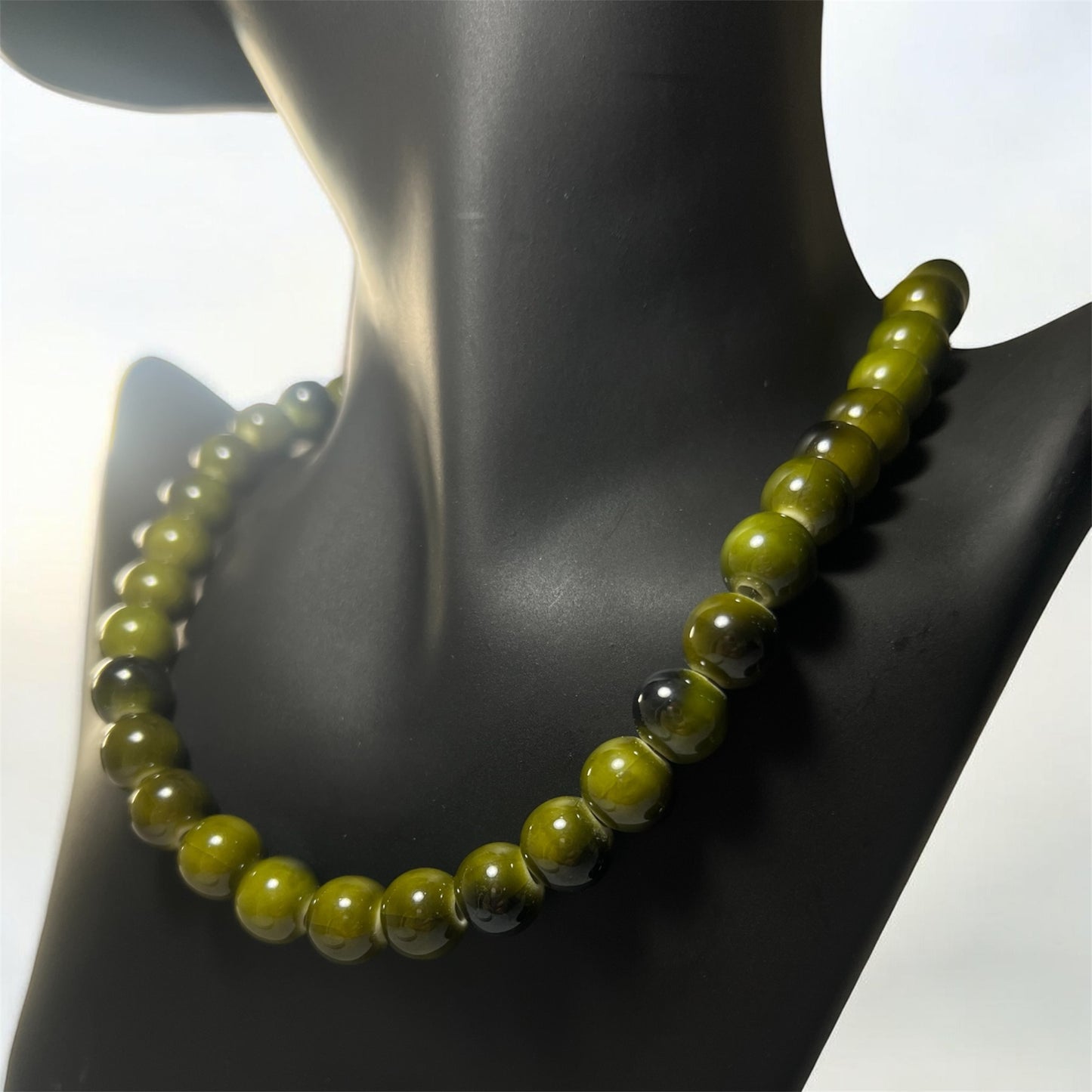 Conjunto Aceitunicas (collar y pulsera) | Fantasía