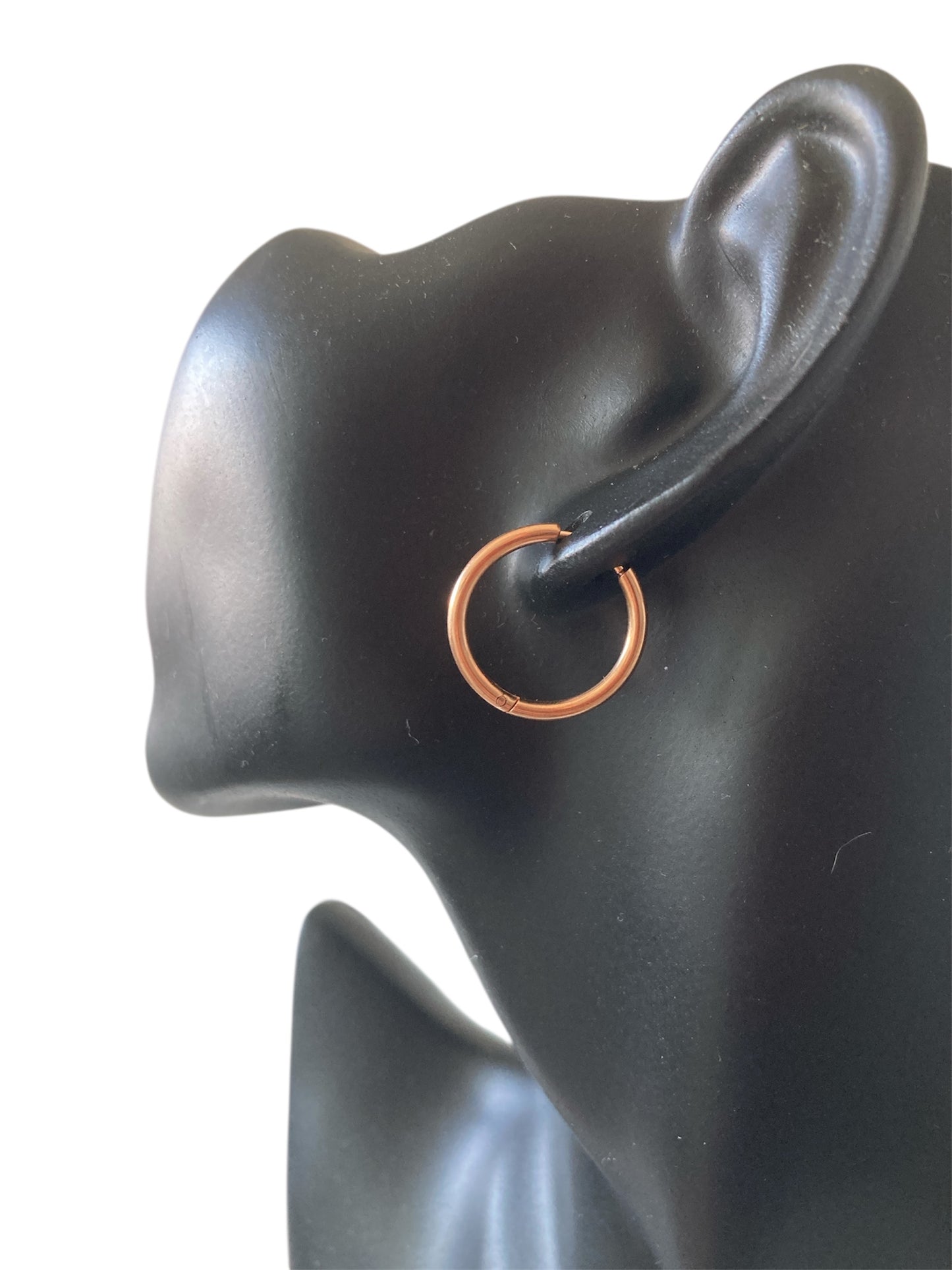 AROS DE ORO ROSA 