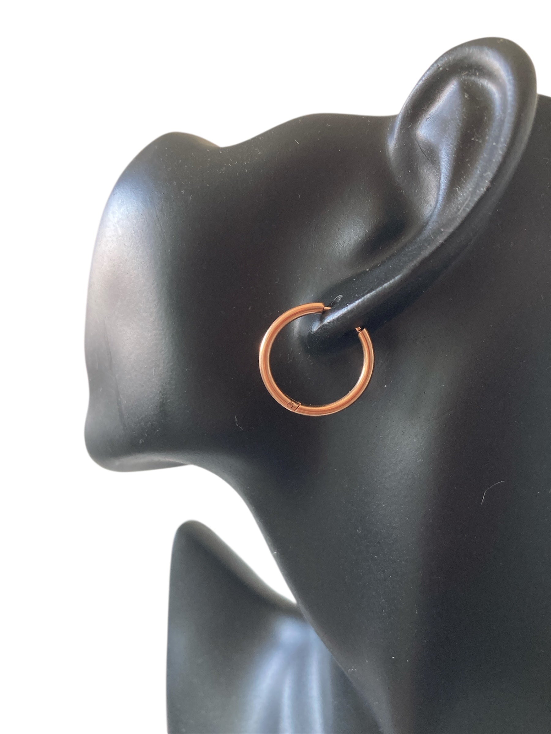 AROS DE ORO ROSA 
