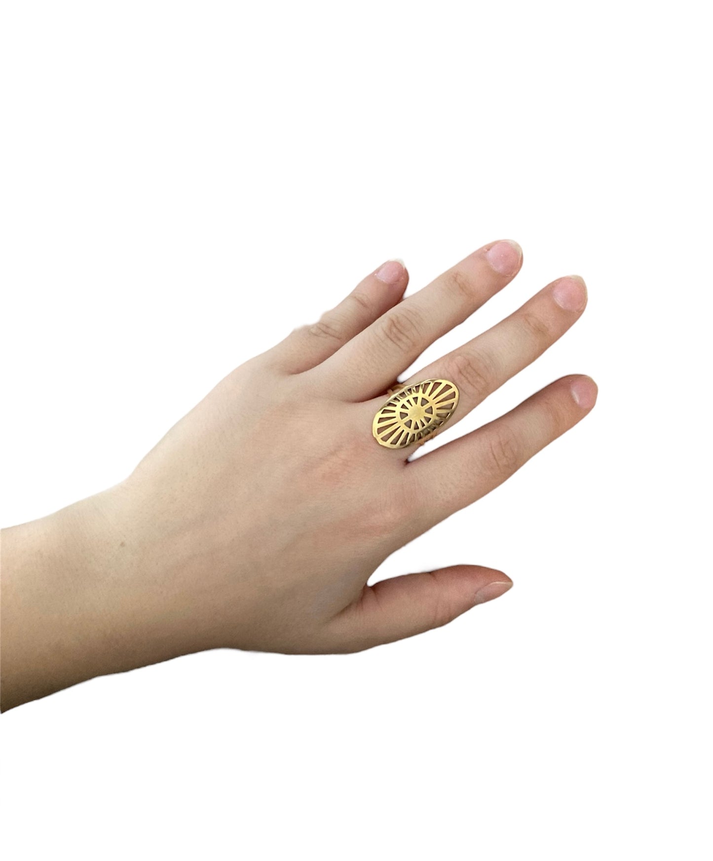 Anillo Escudo céltico oro