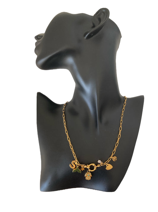 Collar Mezcla de conjuntos de Cadena Dorada 