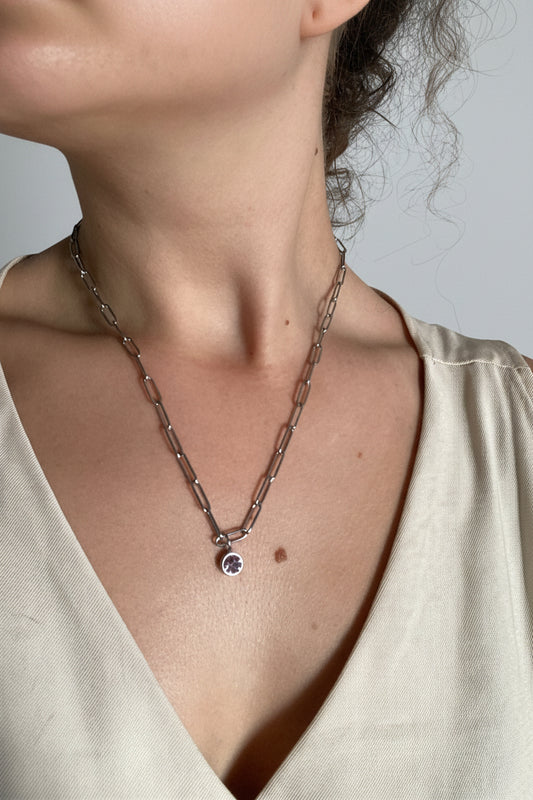 Collar eslabon puesto 