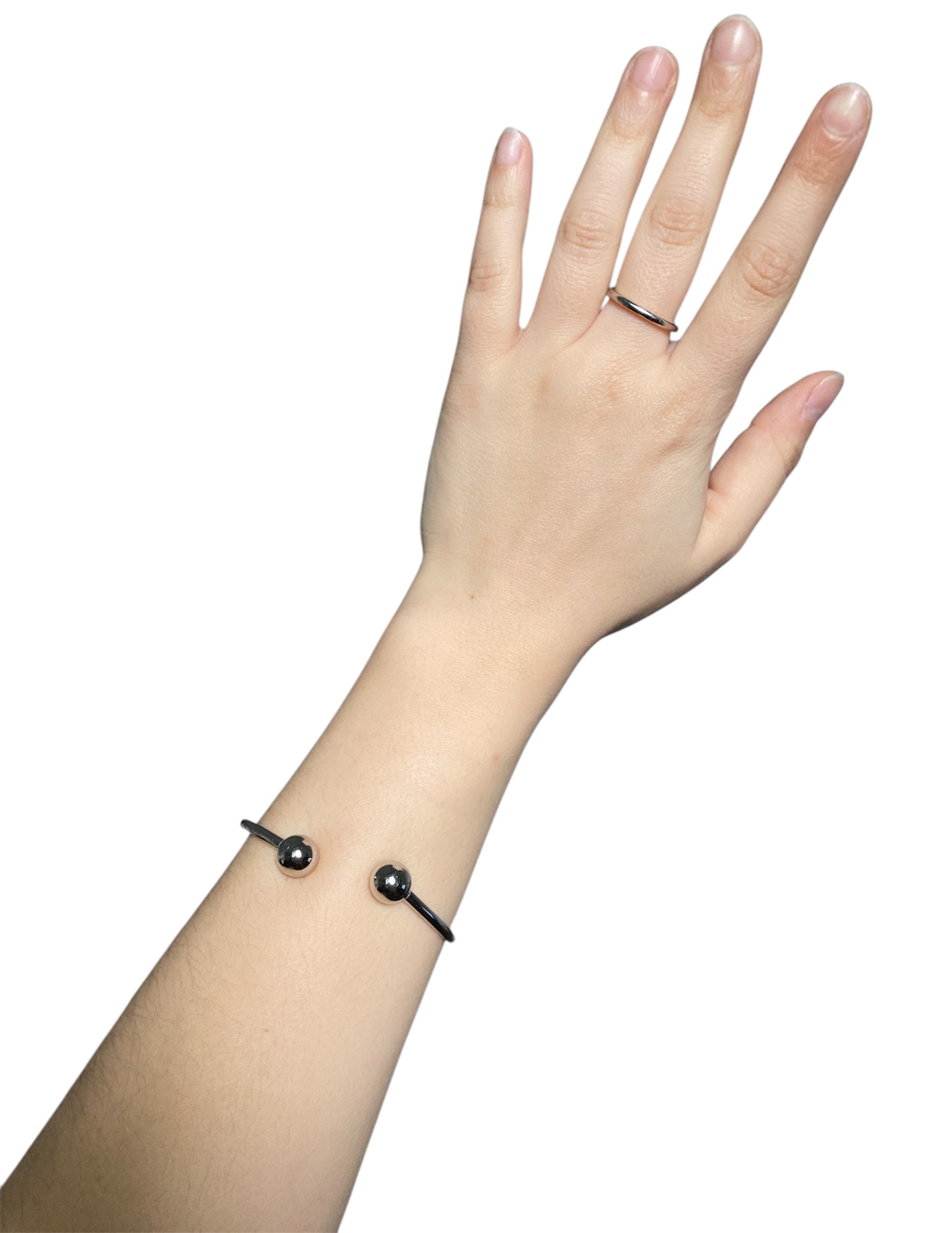 Pulsera Serena en acero inoxidable diseño delicado y artesanal Salem Bisutería
