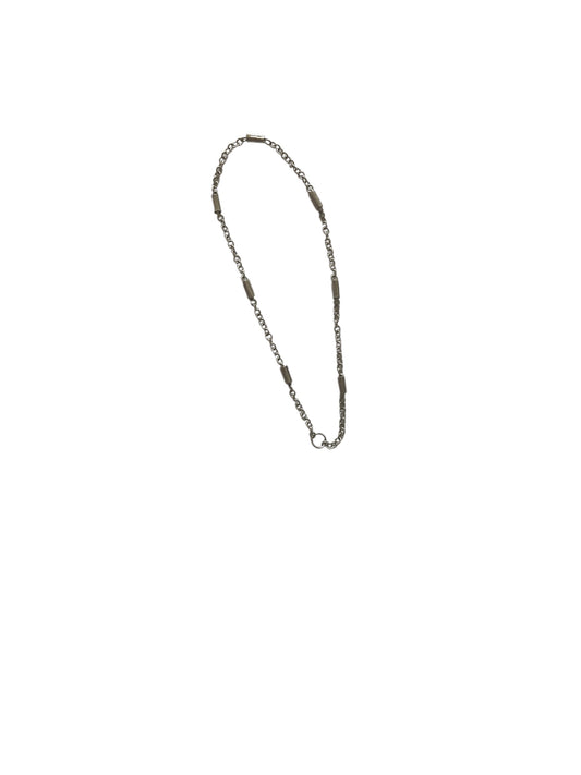 Pulsera cadena simple de acero inoxidable estilo minimalista Salem Bisutería
