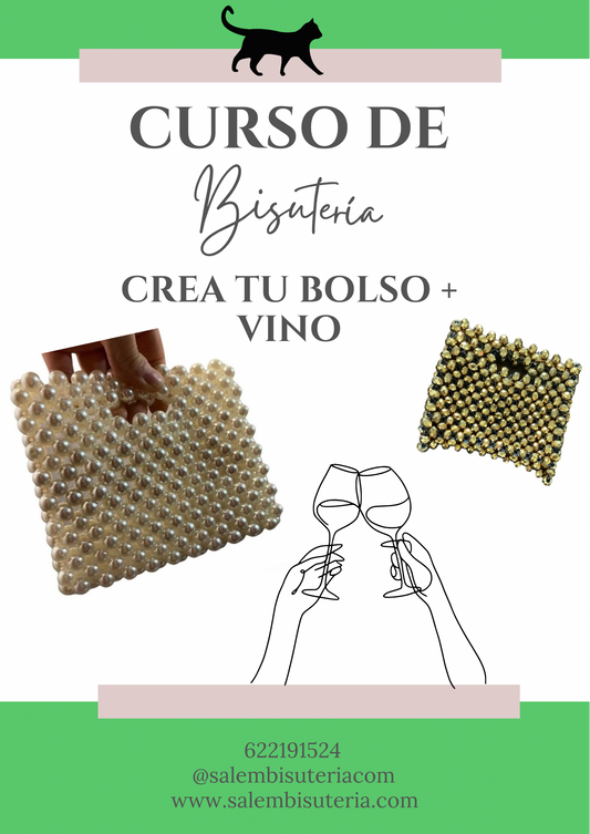 Taller de bolso artesanal Salem Bisutería aprendizaje creativo