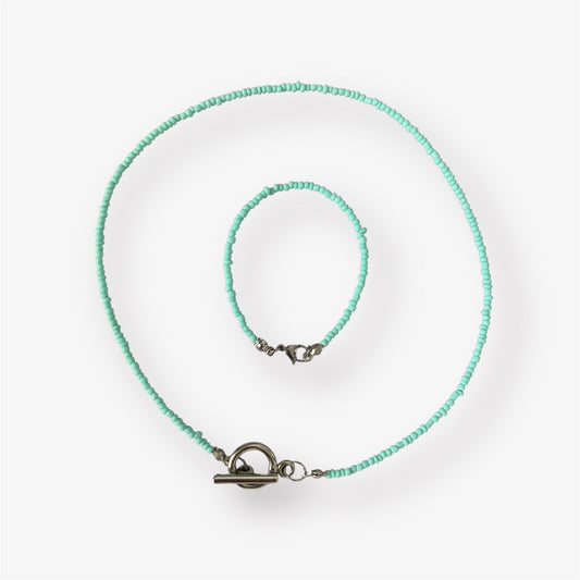 conjunto de cuentas de cristal